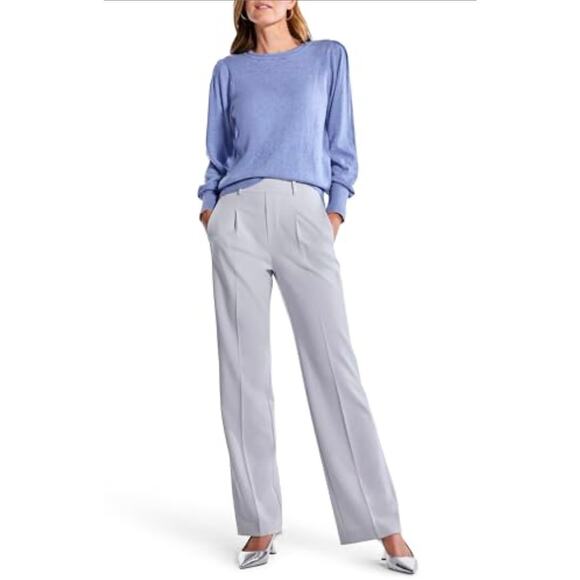 NWT Nic + Zoe “Iris” Mindfully Made Sweater Size M $128 PreppyChic QuietLuxury - Picture 1 of 8